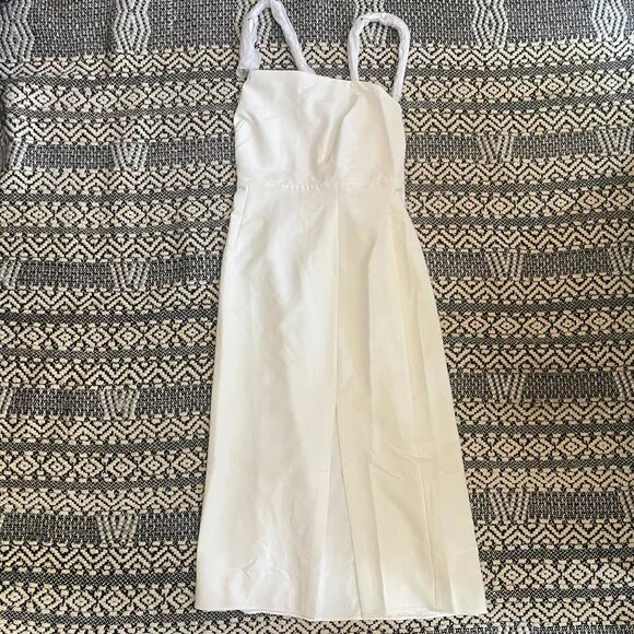NWT Sachin + Babi x BHLDN Sheath Dress – Ivory – Size 6 - Picture 4 of 8